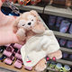 Hong Kong Disney Sweet Dreams Series Cute Sleeping Posture Keychain Bag Pendant Stellalou Shelliemay Duffy Sleeping Plush Toy
