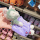 Hong Kong Disney Sweet Dreams Series Cute Sleeping Posture Keychain Bag Pendant Stellalou Shelliemay Duffy Sleeping Plush Toy