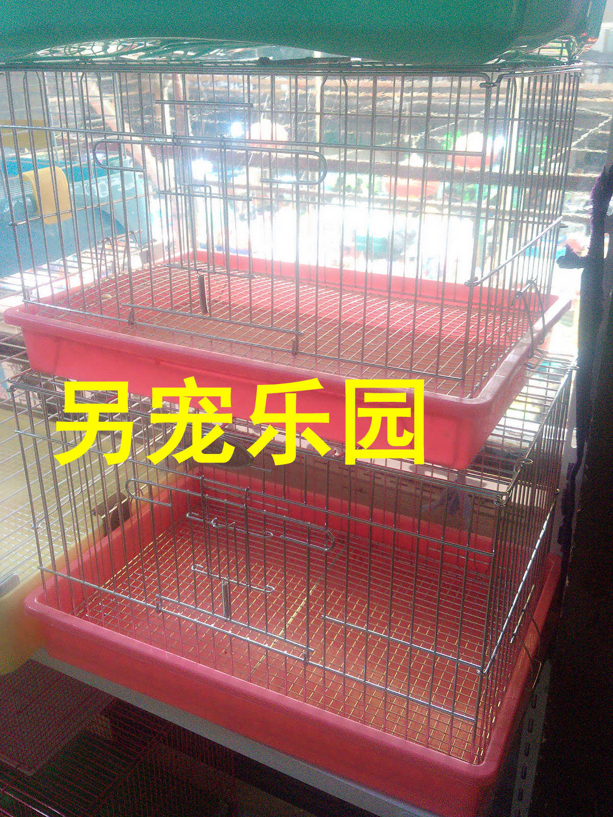Pet dwarf pituitary ear cat rabbit TU-6 plated large rabbit guinea pig Dutch pig cage sturdy and durable and anti-spray