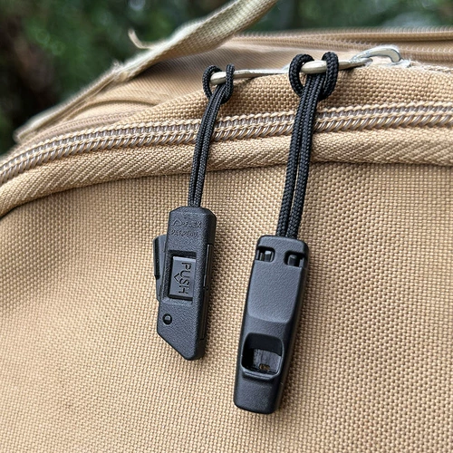 多耐福 Универсальный свисток с молнией на шнурке, дорожный рюкзак