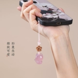 Мобильный телефон из нефрита, изысканный ремешок, милый браслет с одной бусиной, USB-флеш-накопитель, подвеска