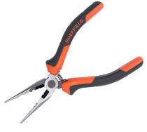 Steel Shield S045016 Multifunctional Electricity Pliers Point Nose Pliers 6 Inch Clamping Clamp Clamping Wire Stripping Pliers Tender Pliers