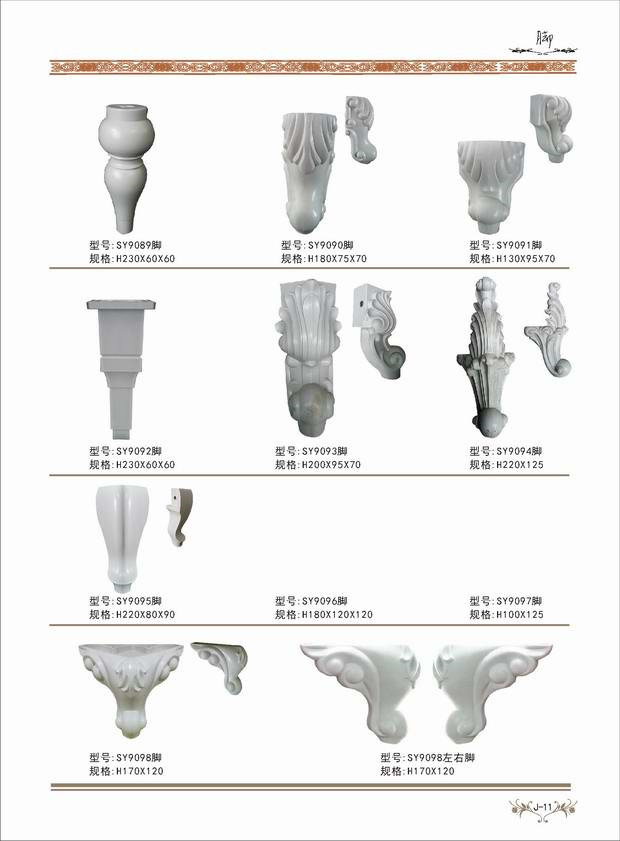 Dongyang Châu Âu đồ trang trí nội thất đề can cửa hoa góc hoa nội thất chân 9018 - Nhà cung cấp đồ nội thất móc dán tường chịu lực