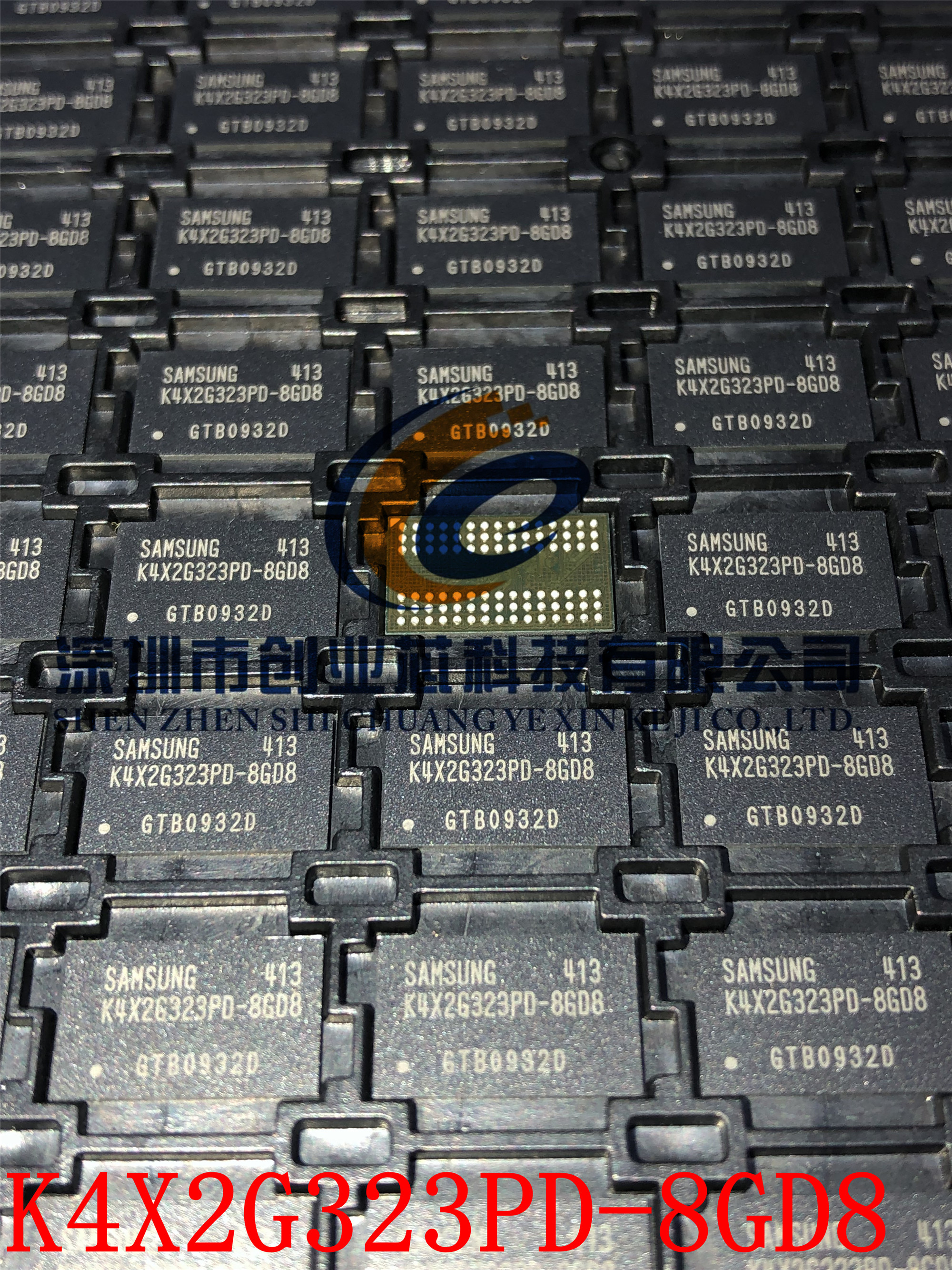 Import completely new original loaded K4X2G323PD-8GD8 memory chip K4X2G323PD lots of spot