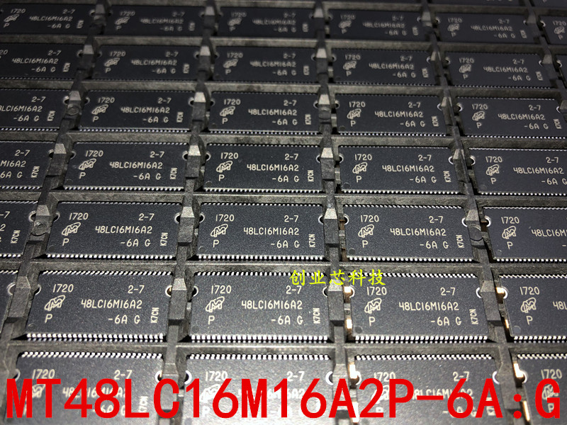 Imported new original chip MT48LC16M16A2P-6A IT D large quantity of spot