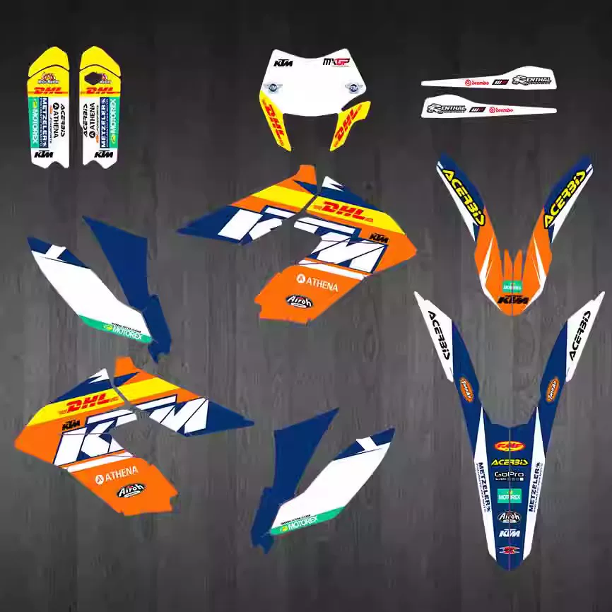 Подходит для KTM free ride freeride250 300 высококачественная наклейка-фильм для внедорожного мотоцикла личная настройка