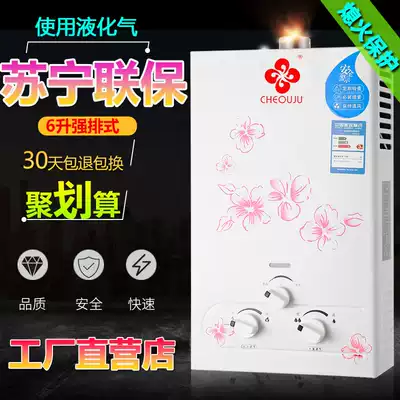 Domestic gas water heater LPG Gas Gas 8 liters CHEOUJUJSQ12-A