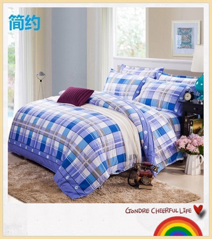 Sinh viên ký túc xá quilt cover mảnh duy nhất giả cotton cotton giường đơn quilt đơn bìa quilt cover 1.5 1.8 2 m giường