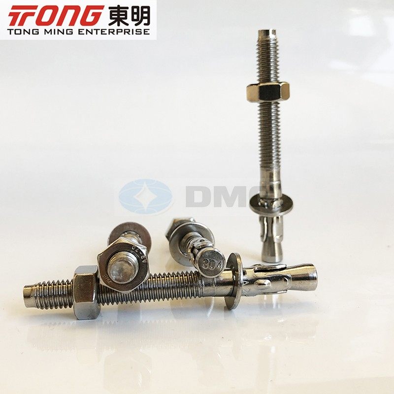 304 stainless steel high-strength car repair wall tiger expansion screw lift special fluffy screw M6M8M10M12M16