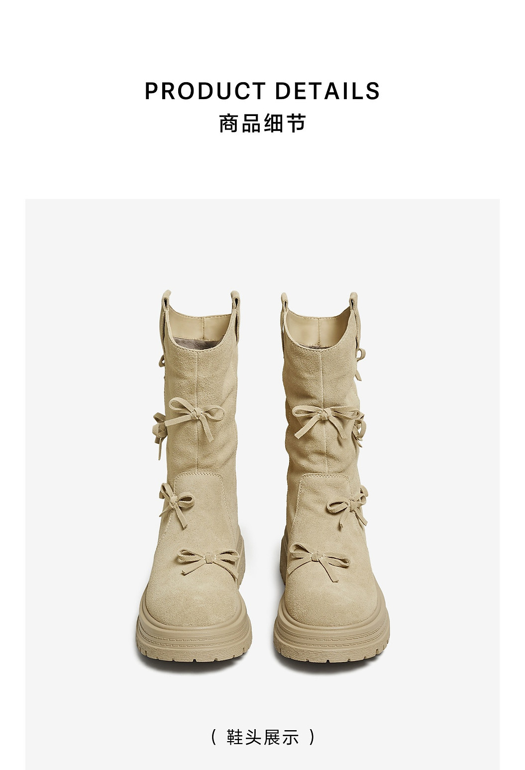 Западные Boots tata他她复古靴子西部靴厚底堆堆靴休闲靴骑行靴中筒靴chf01ds5