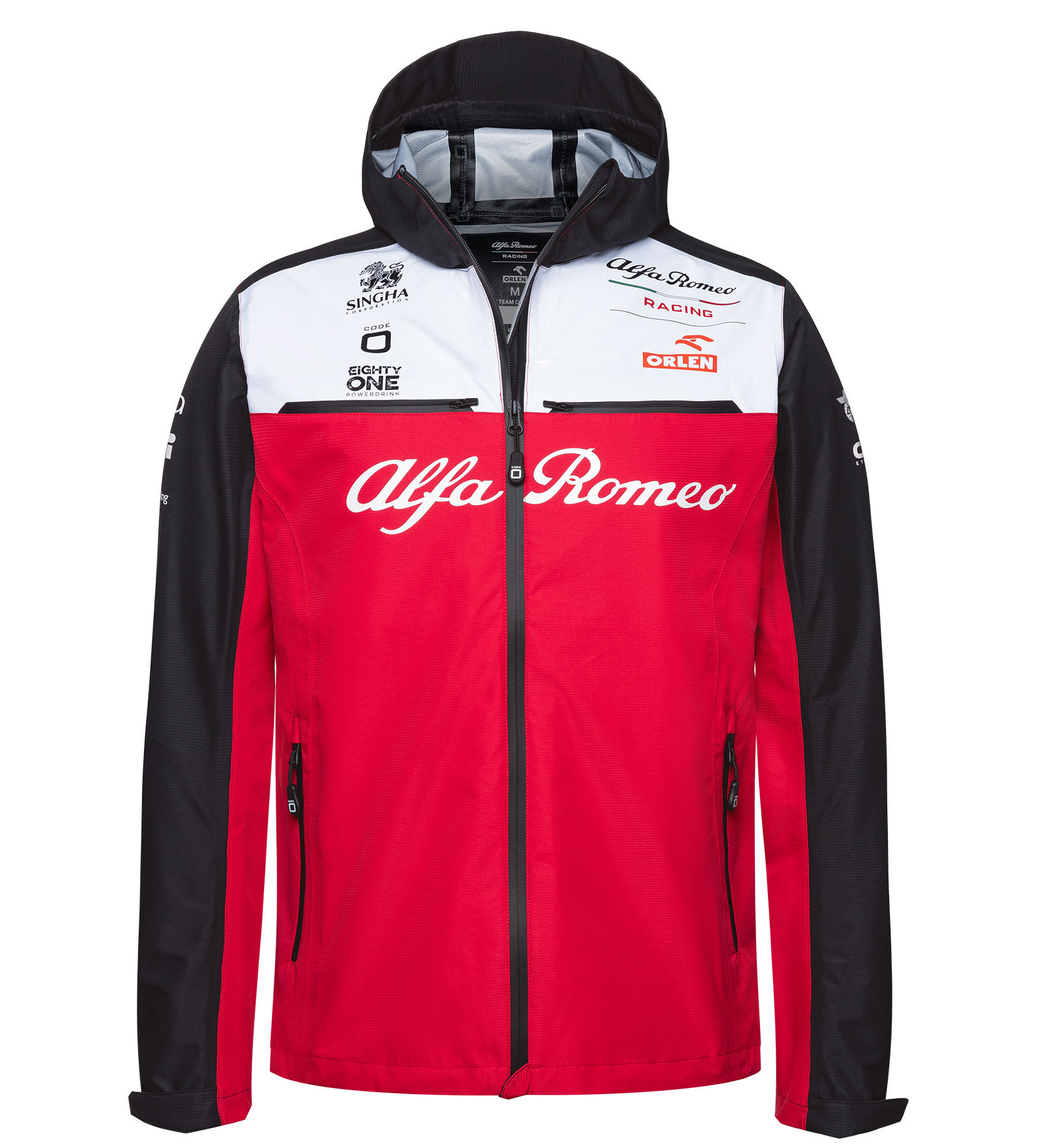 2021F1 Alpha Team Assault Rifles long sleeves jacket McLaren race car suit windproof autumn winter plus suede jacket