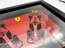 The F1 Ferrari racing model is 1:43 Ferrari Vettel Buckle 2019 SF90 frame