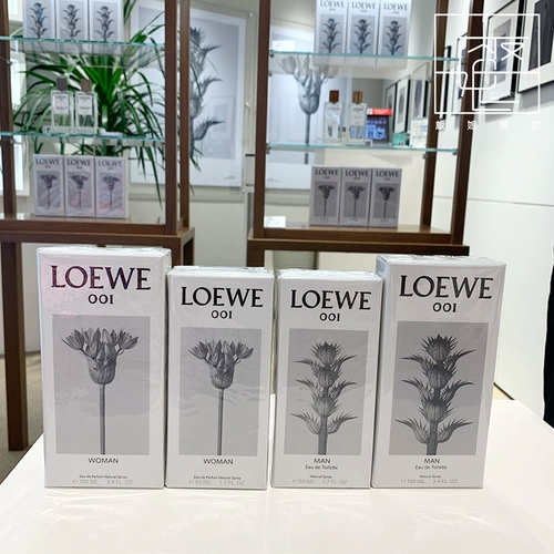 Loewe Luo Yiwei 001 Разобий рассвет по утрам, затянувшиеся, ароматные, мужские ароматные ароматные ароматные парфюмы 50 мл100 мл