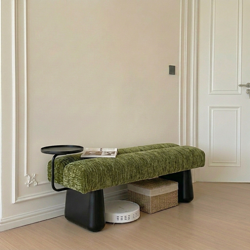 Wabi-Sabi Style Solid Wood Bench, End-Of-Bed Bench, Entryway High-End Shoe-Changing Bench, High-End Living Room Sofa Bench Wabi-Sabi Style Solid Wood Bench, End-Of-Bed Bench, Entryway High-End Shoe-Changing Bench, High-End Living Room Sofa Bench