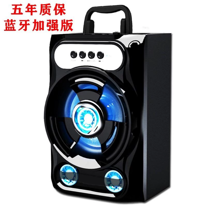 K song micro âm thanh tích hợp micro âm thanh biểu diễn ngoài trời KTV âm thanh bộ dàn karaoke gia đình máy tất cả trong một - Micrô