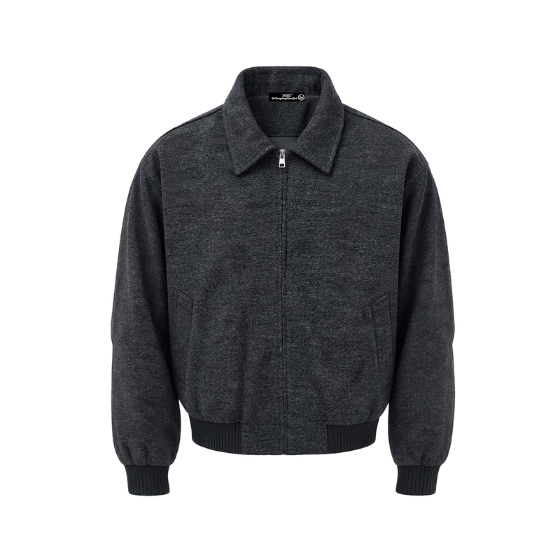Dehz26Aw Autumn and Winter New Retro Sheep Wool Lapel Jacket for Men and Women, Casual Loose Trendy Thickened Casual Jacket