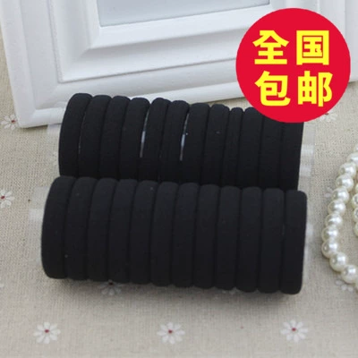 Коробка с 24 корнями из 9,9 бесплатная доставка Высокая эластичность без шитья круги волос веревочные украшения для волос ювелирные украшения