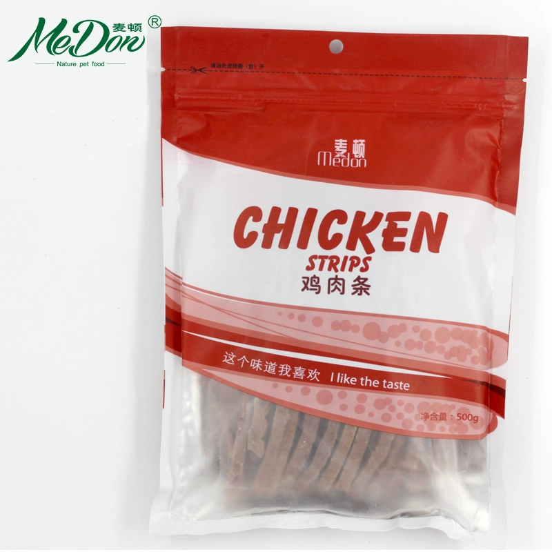 Đồ ăn nhẹ cho chó Maiden Chicken Strips Dog Snacks 500g Teddy Golden Retriever Pomeranian Corgi Dog Training Dog Snacks - Đồ ăn vặt cho chó