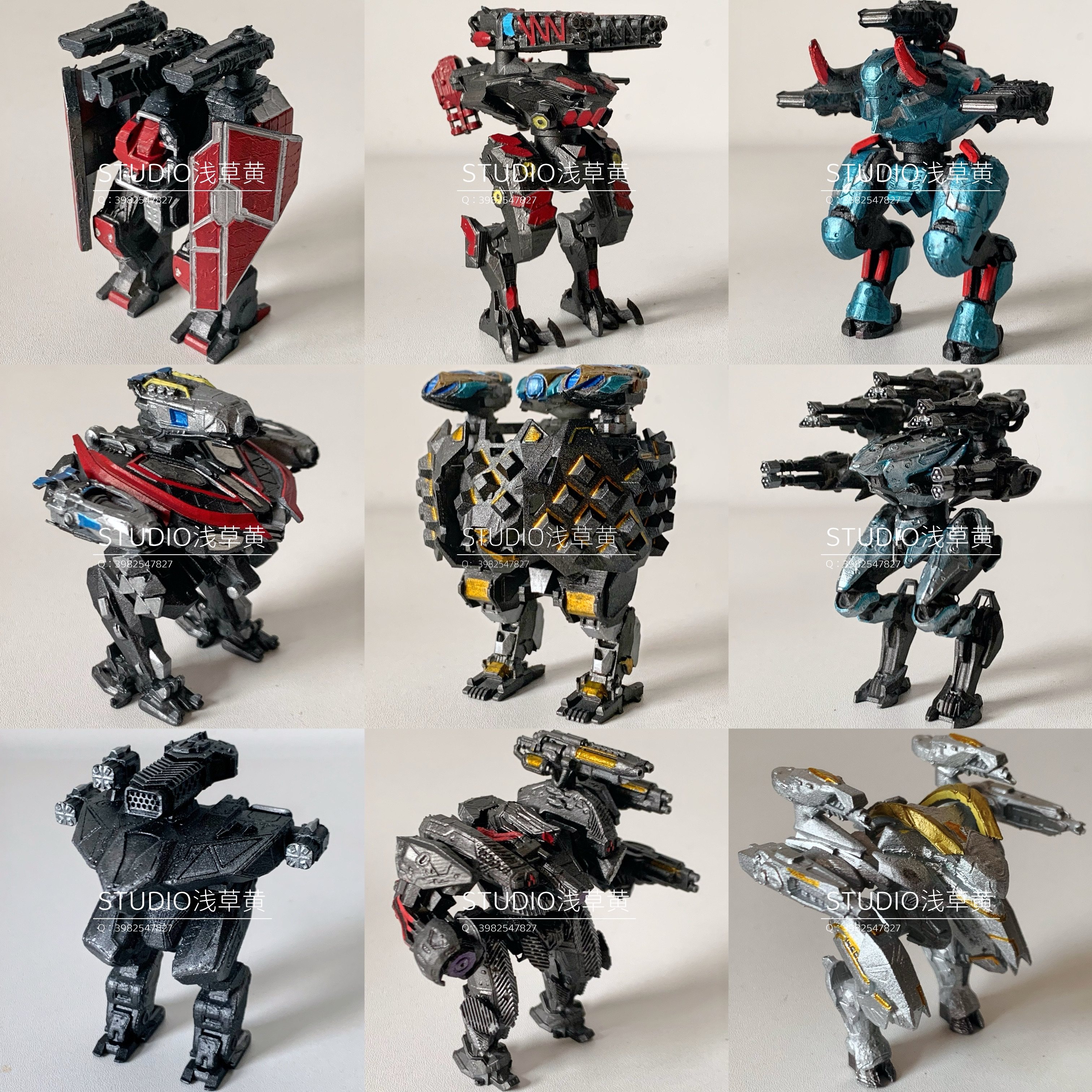WarRobots 全身可动 机甲战队 WWR机甲模型 生日礼物 节日 现货