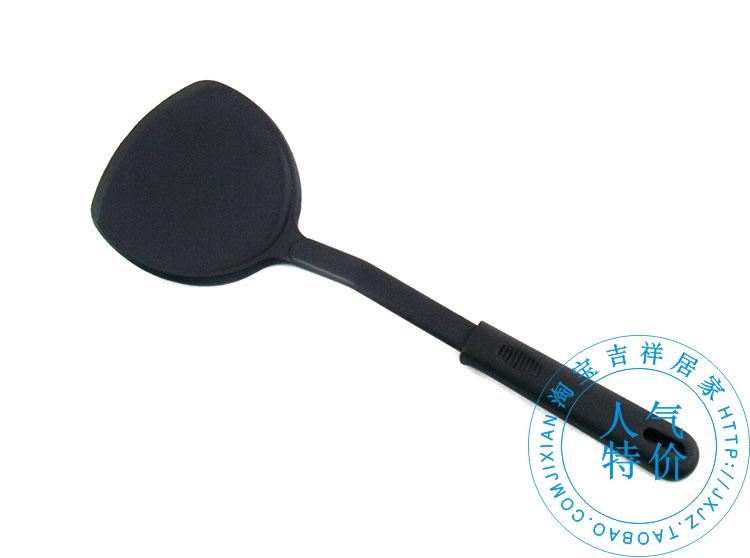 Nhiệt độ cao chống dính chảo đặc biệt nấu ăn bằng nylon silicone xẻng dụng cụ nhà bếp thìa dài xử lý xẻng gia nhiệt chảo chống dính sâu lòng