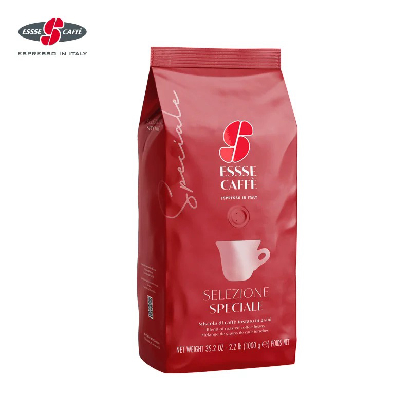 Italian Essse Caffe Red Label Original Imported Espresso Blended Espresso Beans 1kg