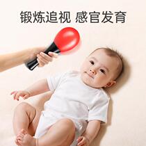 Xiaosha baby treasure red treasure wisdom hand grasp 0705 hearing pursuit training hammer toy sand egg rattle ball good morning