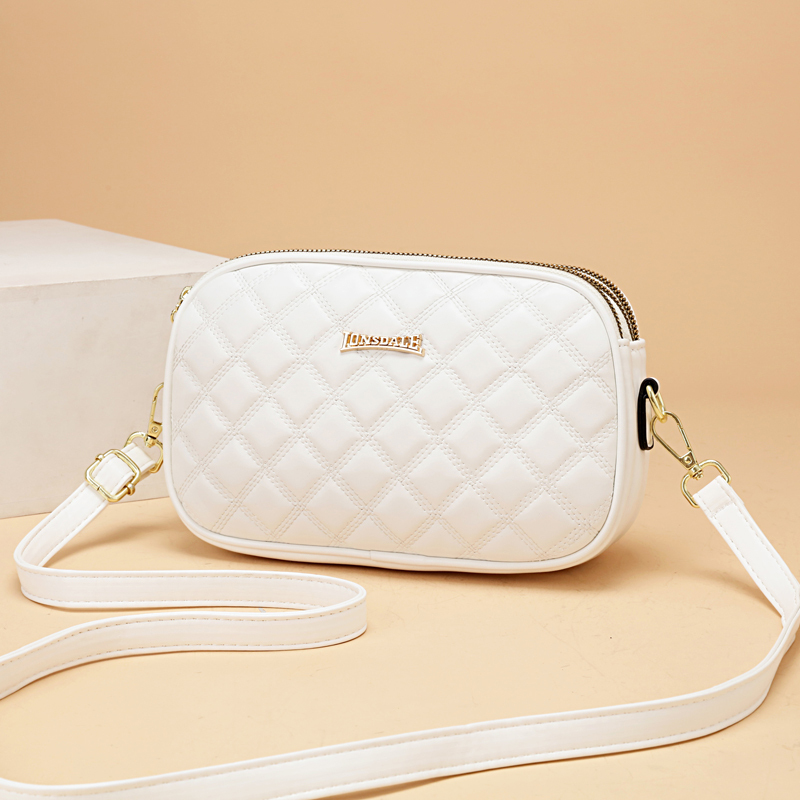 Brand Handbags for Women 2025 New Trendy Fashion Versatile Quilted Crossbody Bag Women's Genuine Leather Shoulder Bag