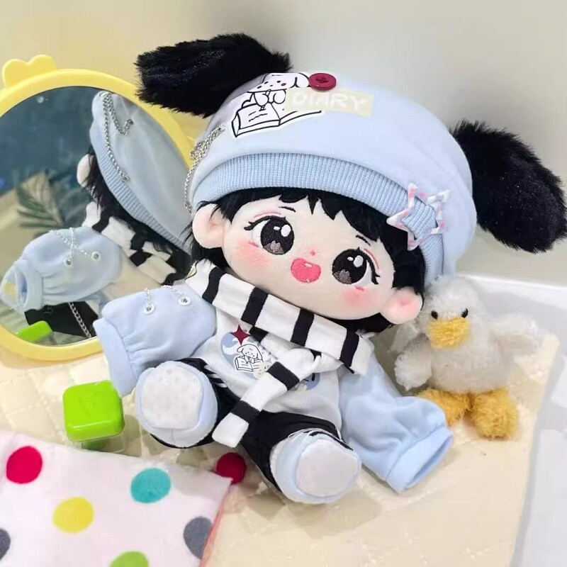 TF家族四代杨博文棉花娃娃，20cm宇宙商店玩偶公仔的叙事美学_棉花娃娃_