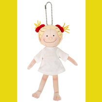 Spot (Goose Baoshan Trading Company) Japans post coco sauce pendant Doll Girl plush doll