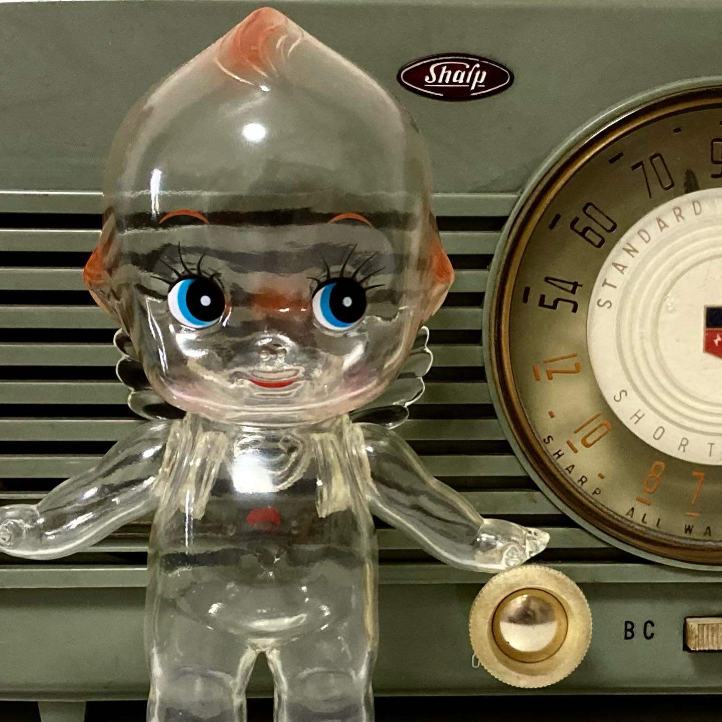 Spot (Goose Mountain Business Society) President Akiwinter Selected Japanese Mail Transparent Cute Cubits Swing Piece-Taobao