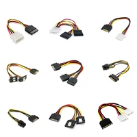 Шнур питания SATA от 4p до 15p Кабель для подключения кабеля обработки данных 4PIN Ротор оптический привод/шнур с жестким диском