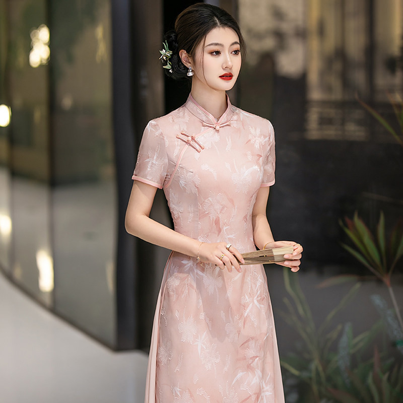 plus size vintage wedding dresses Tea Length Lace Dress with Sleeves for Plus Size lady extended:276549 Dress to Impress Group Length:40 length train