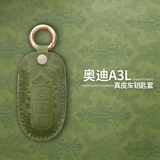 Audi, ключница, корпус автомобиля, ретро сумка через плечо, 2023, из натуральной кожи