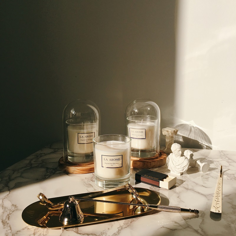 Bedroom essential oil niche fragrance low greenhouse aromatic candle candle Anti-Sleeping Gift Box Set Group