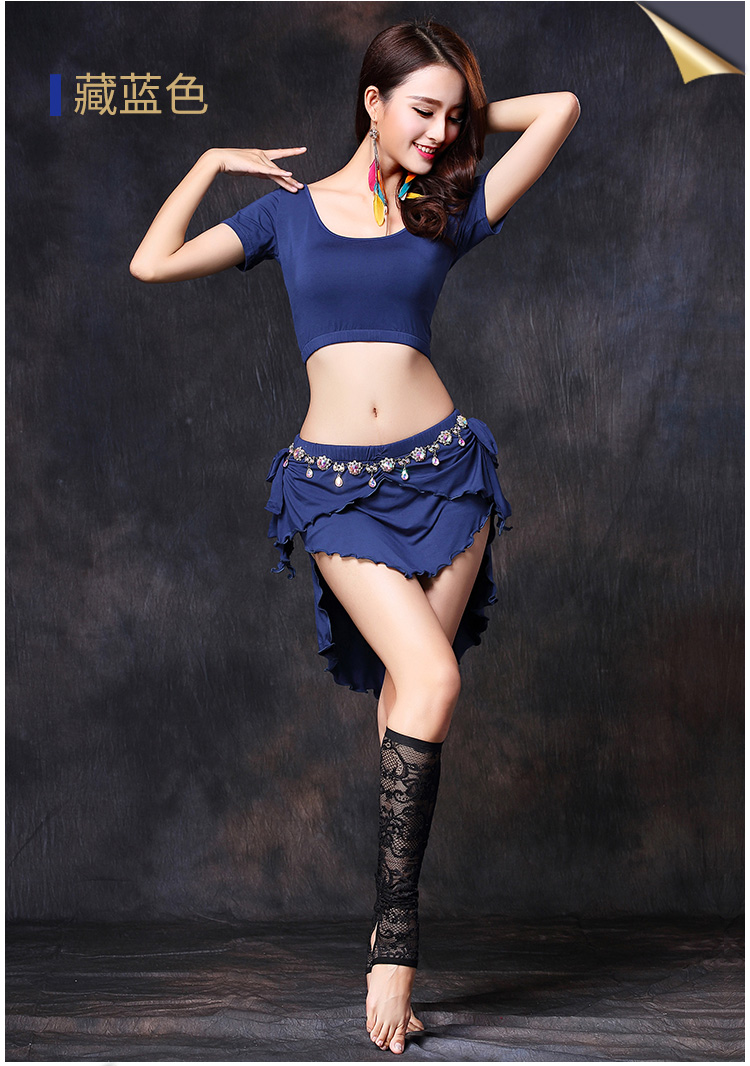 Trang phục tập nhảy múa bụng Fei Fan 2019 mới bắt đầu biểu diễn gợi cảm nữ mùa xuân và hè - Khiêu vũ / Thể dục nhịp điệu / Thể dục dụng cụ giày tập múa