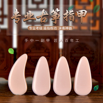Guzheng nail professional adult children beginners play examination hawksbill shake finger double-sided arc nail piece