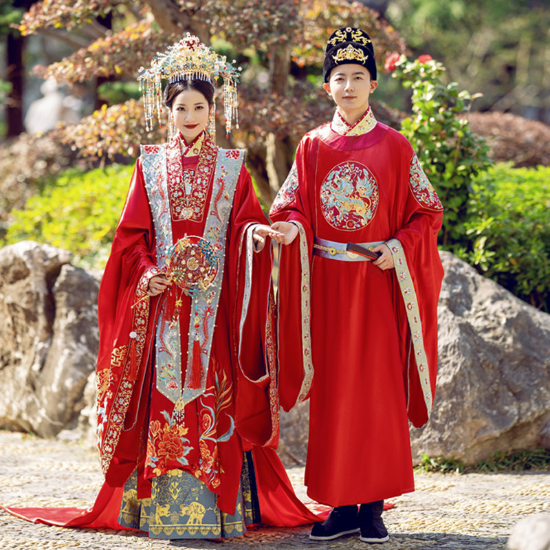 秀禾服 汉服 廃する チャイナドレス 中国 結婚式 衣装 