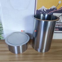 Countertop embedded trash can cover cabinet storage bucket washbasin decorative cover tooling round square shake flip cover