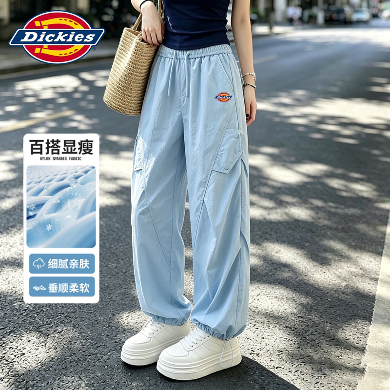 Dickies American-Style Work Pants for Women 2026 Summer Hiking Casual Sports Pants Thin Breathable Loose Fit Casual Wear Dickies American-Style Work Pants for Women 2026 Summer Hiking Casual Sports Pants Thin Breathable Loose Fit Casual Wear