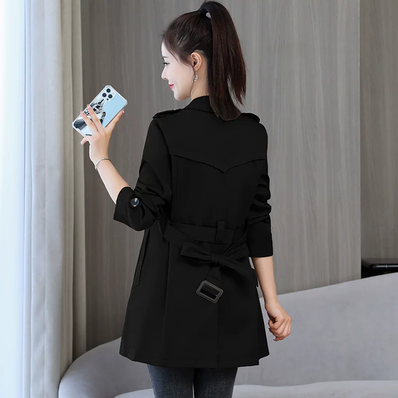 Весеннее trench coat, куртка, середина длины, для подростков