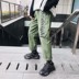 in quần thương hiệu thủy triều bảo hộ lao đàn ông Hàn Quốc phiên bản lỏng lẻo chín điểm quần quần xu hướng giản dị quần mùa xuân và mùa hè quần thẳng 