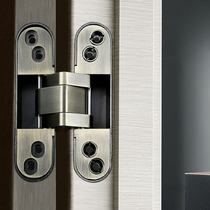 BOLY INVISIBLE DOOR HINGE Entrance Door Villa Gate Heavy Door Armored Door Green Bronze Concealed Type Cross Hinge