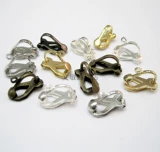 Медный многоцветный аксессуар ручной работы, эластичные клипсы, аксессуары, DIY, без проколов ушей