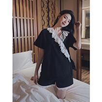 Spring and summer new casual pyjamas female students Japanese and suit-suit thin Korean version loose can be worn outside the home