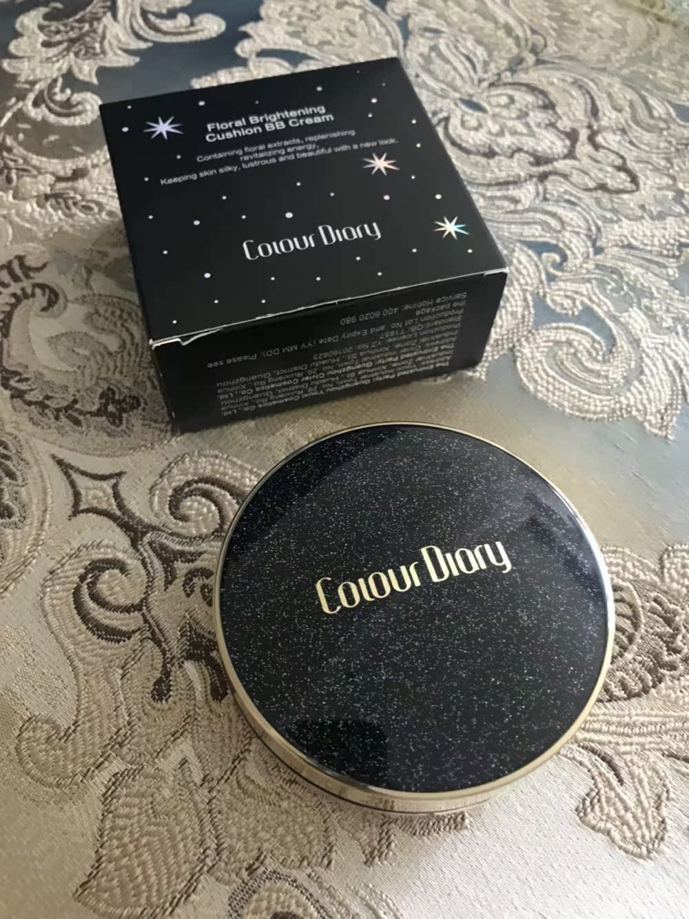 Authentic nhật ký màu cushion BB cream 漾 ngọc trai đen cc che khuyết điểm mụn lỗ chân lông trang điểm vô hình nude kem che khuyết điểm cho nam