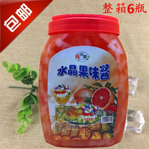  GONGCHA FRESH FRUIT WIN CRYSTAL FRUITY SAUCE 2 5KG*6 bottle BOX CRYSTAL COCONUT FRUIT CRYSTAL FRUIT COLOR KONJAC