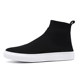 Elastic socks shoes for men high-top summer breathable knitted sneakers for men Korean style casual shoes breathable spring and autumn fly knitted socks shoes