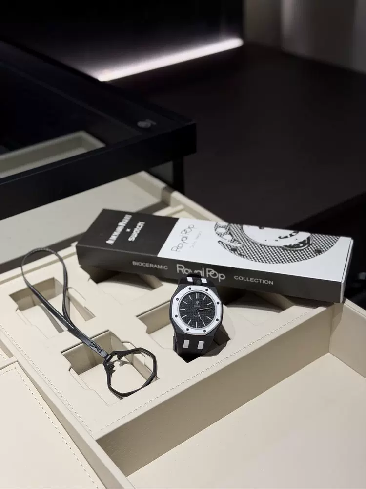 co-labeled модель часов AP&S Watch2026 Royal Oak новейшие карманные часы взрывной кварцевый биокерамический