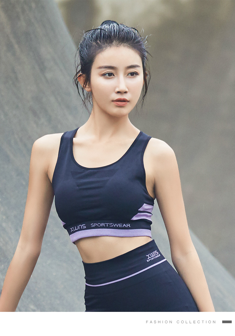 Đồ lót nữ thể thao Xtep 2018 mùa đông mới áo ngực thể thao đệm lót hỗ trợ chạy tập thể dục yoga đồ lót nữ áo lót thể thao