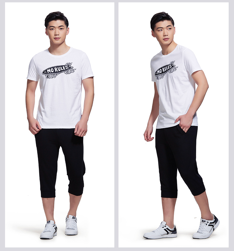 Đặc biệt bước nam quần tây cắt quần 2019 mùa hè đan quần bó sát nhẹ thời trang quần âu chạy bộ - Quần thể thao quần short adidas